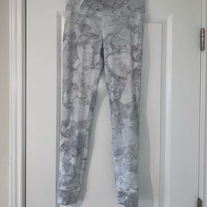 Reebok marble full length leggings